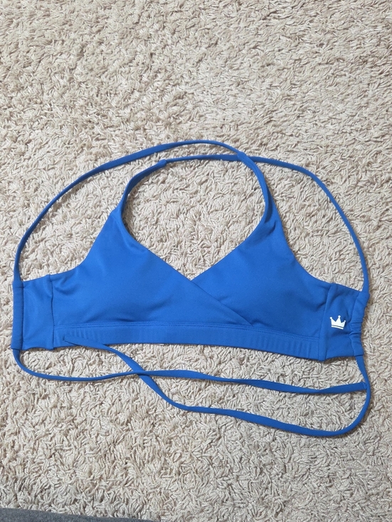 Empowered Fitness Other - NWOT EMPOWERED FITNESS Blue Sports Bra, Small, Removable Cups, $60